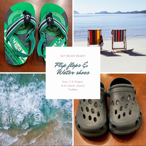 Other - Flip flops (7.5) & Water Shoes (8/9)